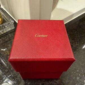 Cartier Luxurious Red Box